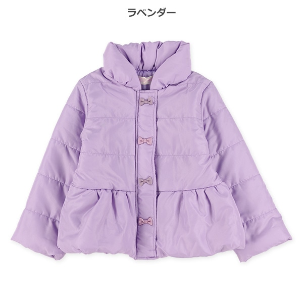 中綿リボン付き防寒ジャケット