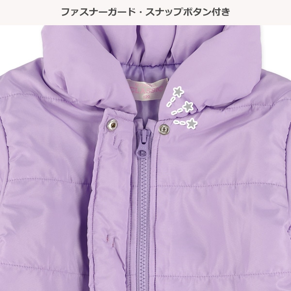 中綿リボン付き防寒ジャケット