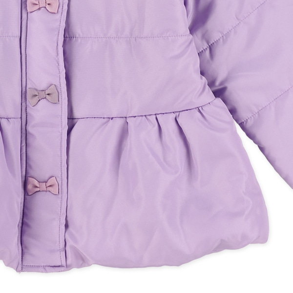 中綿リボン付き防寒ジャケット