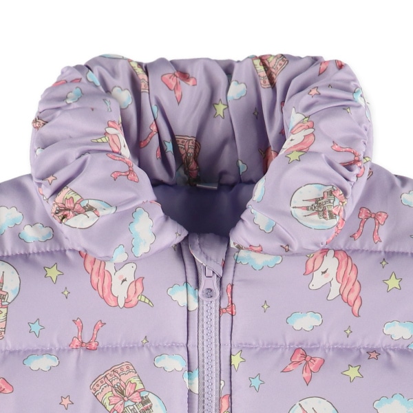 中わたユニコーン総柄コート