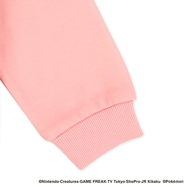 裏起毛ポリエステルインクジェットトレーナー（ポケモン）