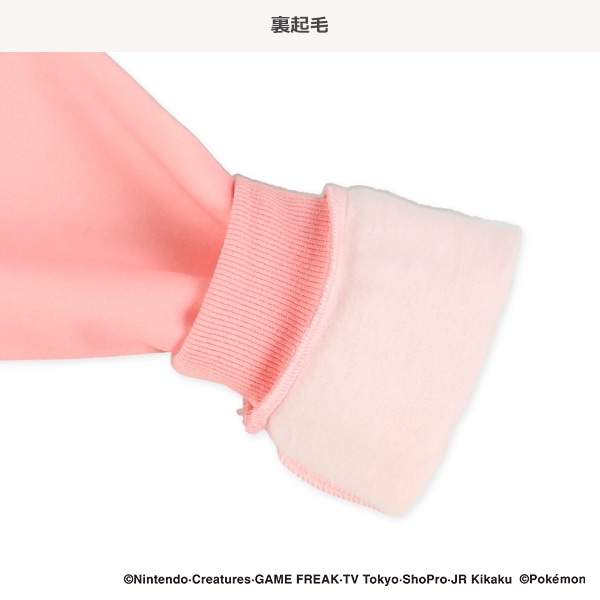 裏起毛ポリエステルインクジェットトレーナー（ポケモン）