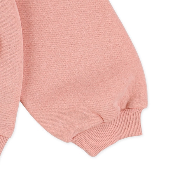 裏起毛ハートボアポケットトレーナー