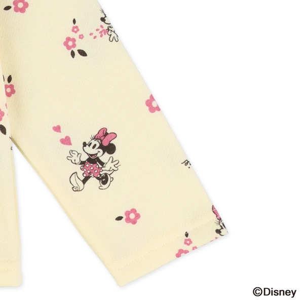 裏起毛総柄リボントレーナー（ミニーマウス）