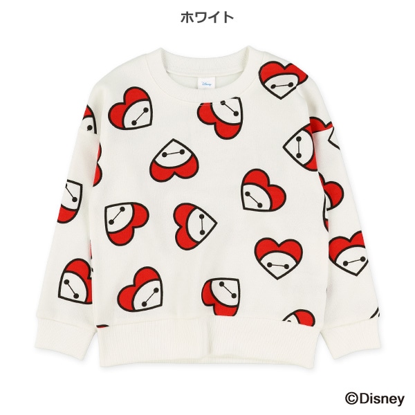 裏起毛プリントトレーナー（ベイマックス）