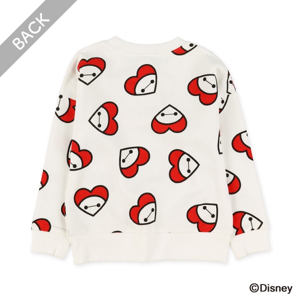 裏起毛プリントトレーナー（ベイマックス）