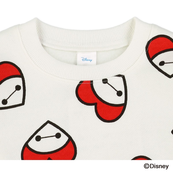 裏起毛プリントトレーナー（ベイマックス）