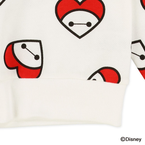 裏起毛プリントトレーナー（ベイマックス）