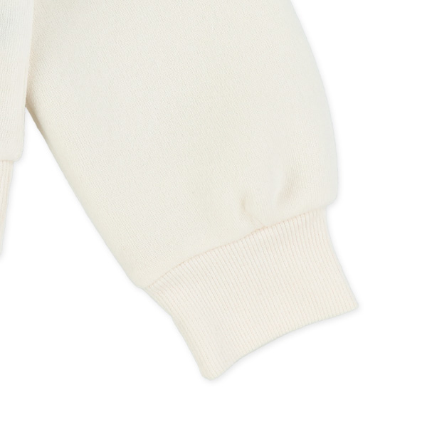 裏起毛ハートワンポイントトレーナー