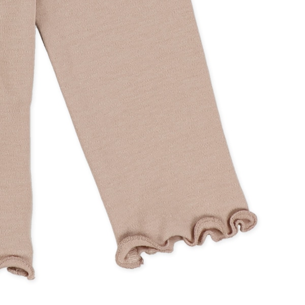 厚手スムースハイネック長袖Tシャツ