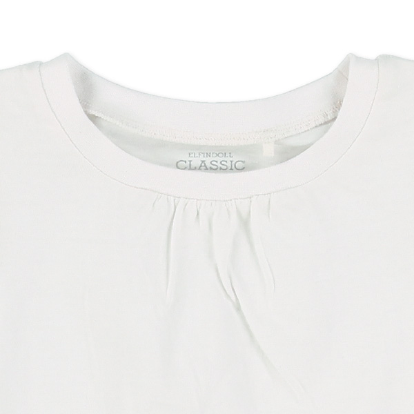 袖レースフレンチTシャツ