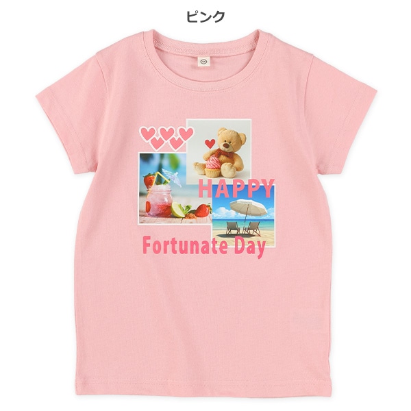 フォト転写プリント半袖Ｔシャツ