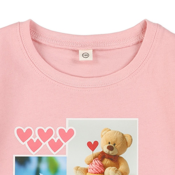 フォト転写プリント半袖Ｔシャツ