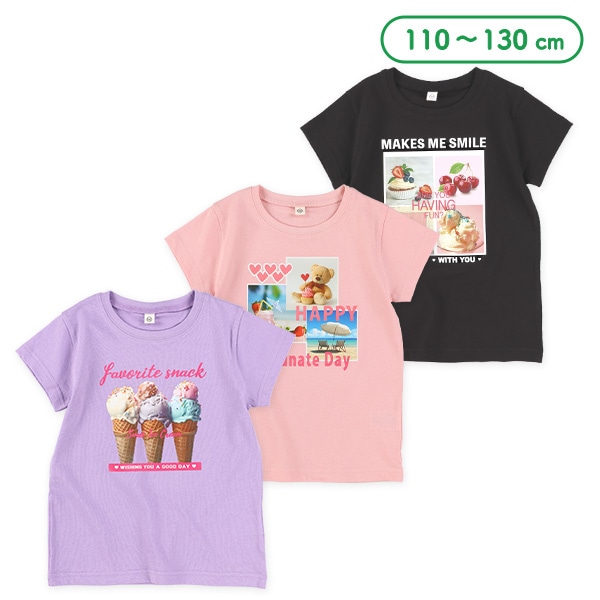 フォト転写プリント半袖Ｔシャツ