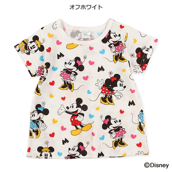 半袖Tシャツ（ミッキーマウス・ミニーマウス）