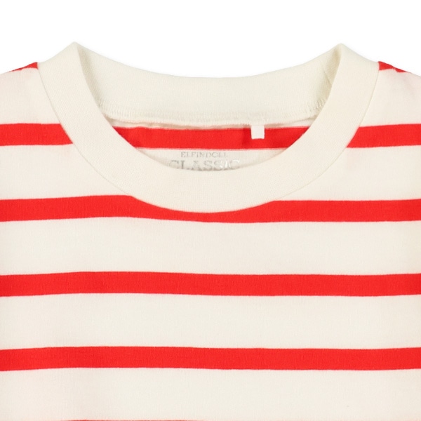 シングルボーダー半袖Tシャツ