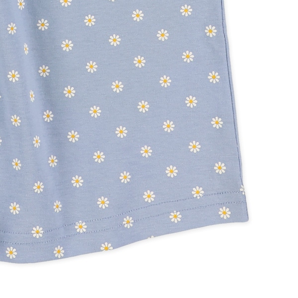 小花総柄スモック半袖Tシャツ