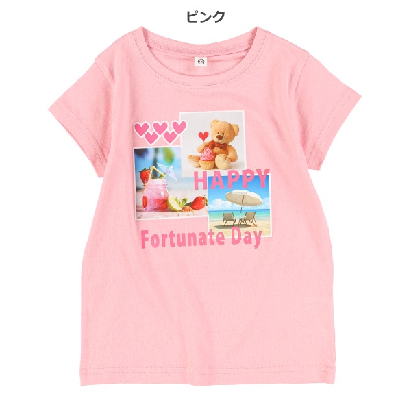 フォト転写プリント半袖Tシャツ