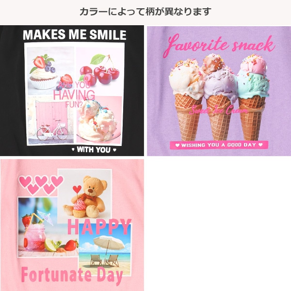 フォト転写プリント半袖Tシャツ