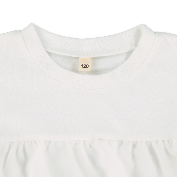 シフォンフリルフレンチTシャツ