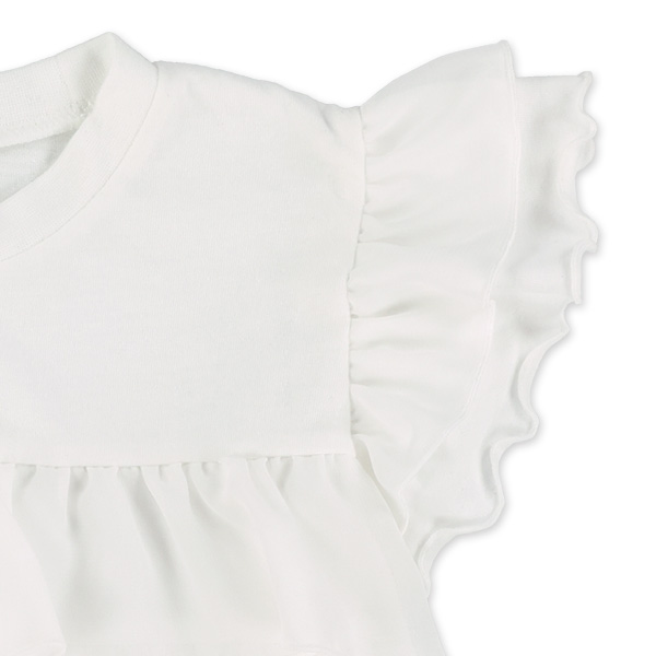 シフォンフリルフレンチTシャツ