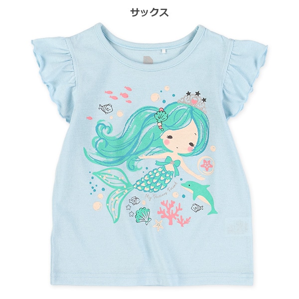 人魚フレンチTシャツ