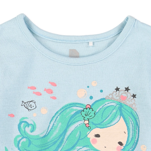 人魚フレンチTシャツ