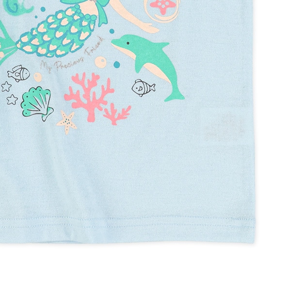 人魚フレンチTシャツ