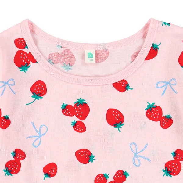 レモン・いちご総柄半袖Tシャツ