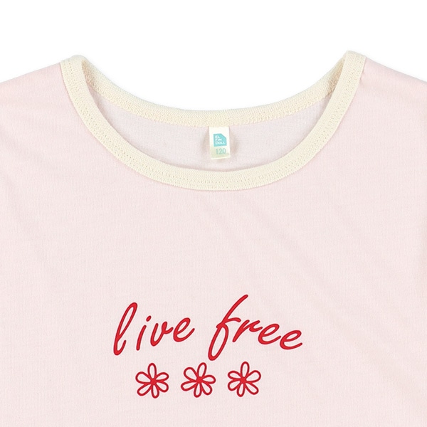 パイピング半袖Tシャツ