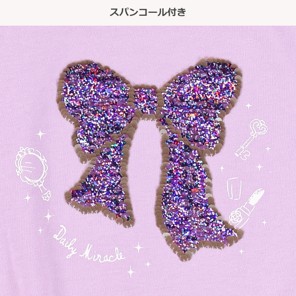 スパンコールフレンチTシャツ