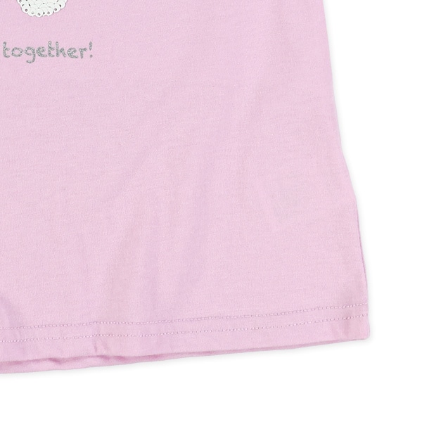 AラインスパンコールフレンチTシャツ