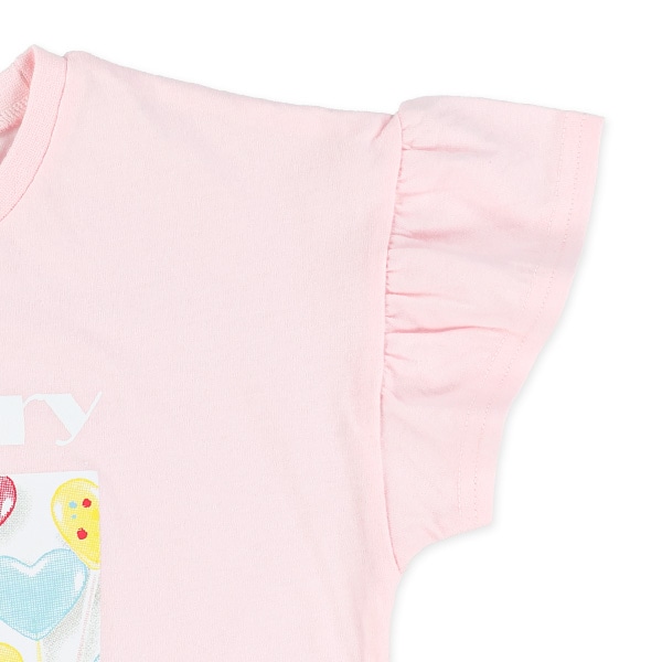 ハート・ドーナツフリルフレンチTシャツ