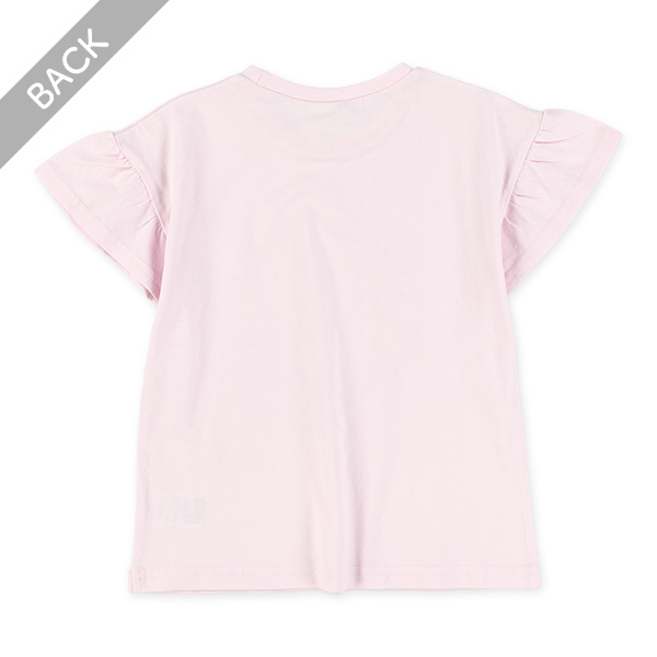 メルヘン花フリルフレンチTシャツ