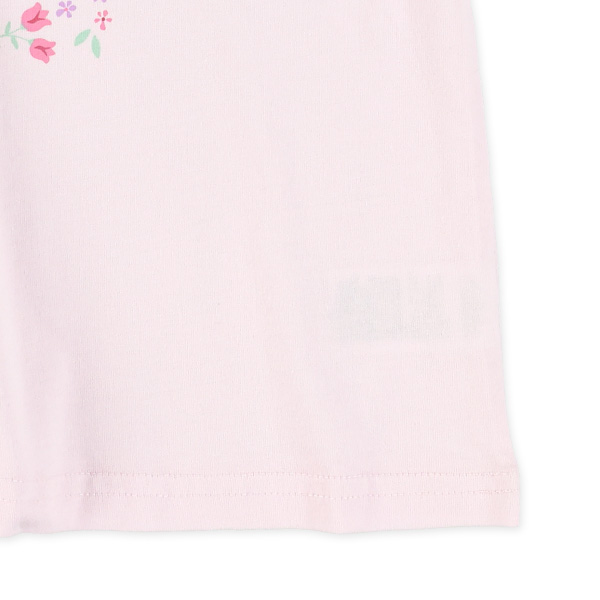 メルヘン花フリルフレンチTシャツ