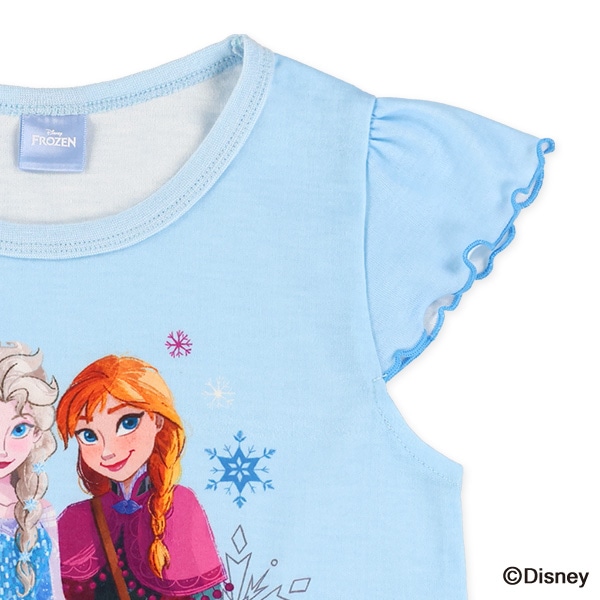 フレンチTシャツ（アナと雪の女王）