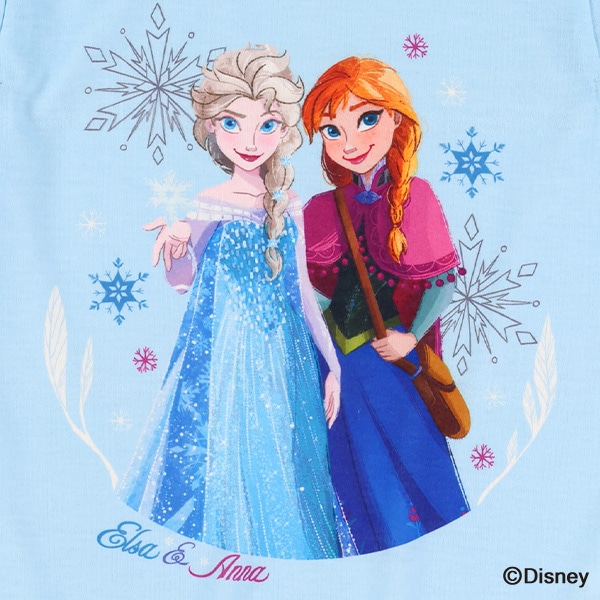 フレンチTシャツ（アナと雪の女王）