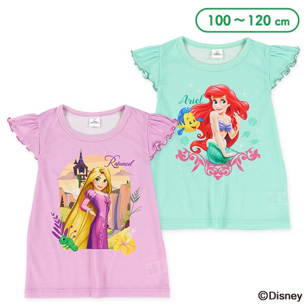 フレンチTシャツ（リトル・マーメイド・塔の上のラプンツェル）