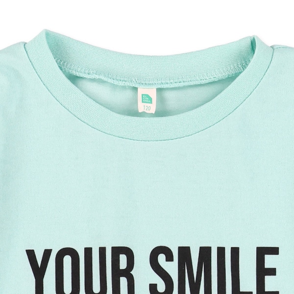 肩テープスリット半袖Tシャツ