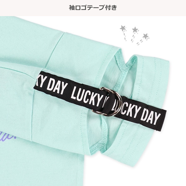 肩テープスリット半袖Tシャツ