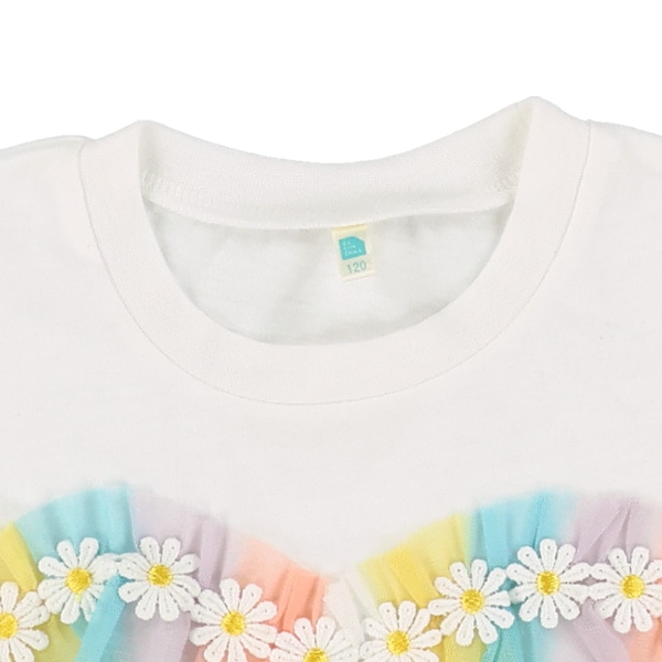 カラーチュールビスチェ半袖Ｔシャツ