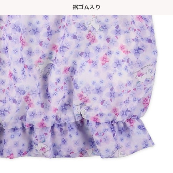 肩開きユニコーンキャミソール風Tシャツ