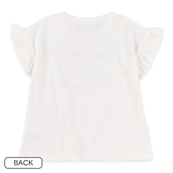 キャミビスチェ&袖フリルTシャツセット