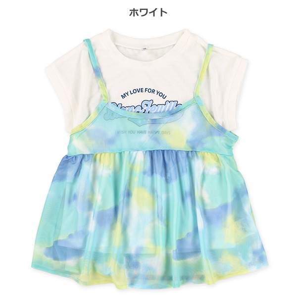 シアーキャミソール&フレンチＴシャツセット