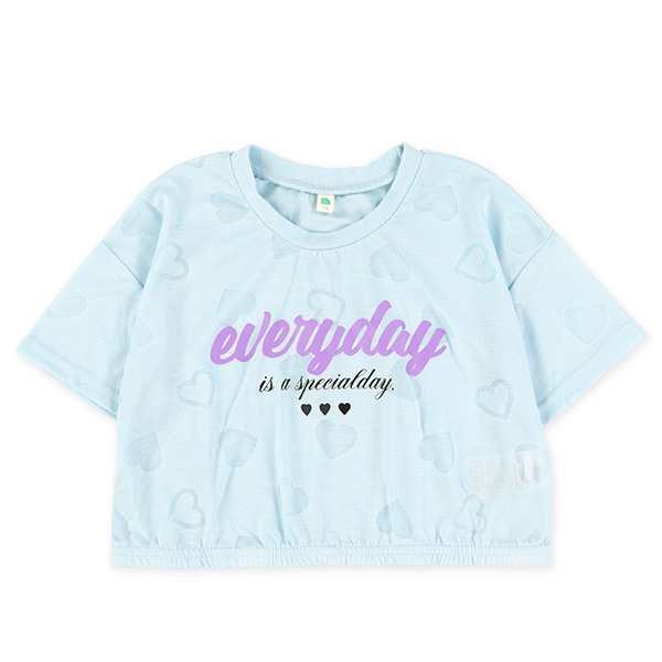 ハートロゴ半袖Tシャツ&キャミソールセット