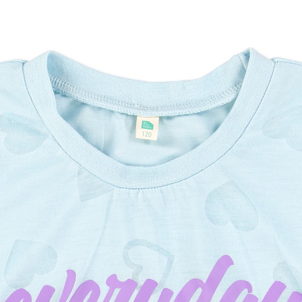 ハートロゴ半袖Tシャツ&キャミソールセット