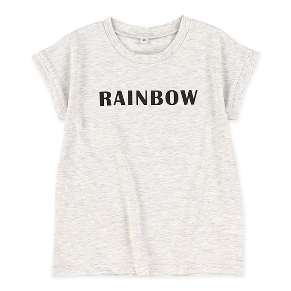 チェックチュールキャミ&半袖Tシャツセット