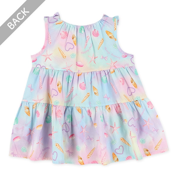 ティアード切り替えノースリーブブラウス