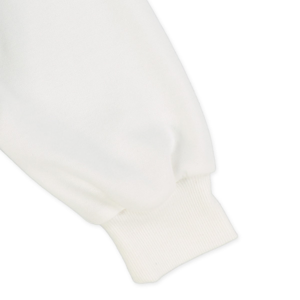 肩メッシュエモ系イラストロゴ長袖Tシャツ