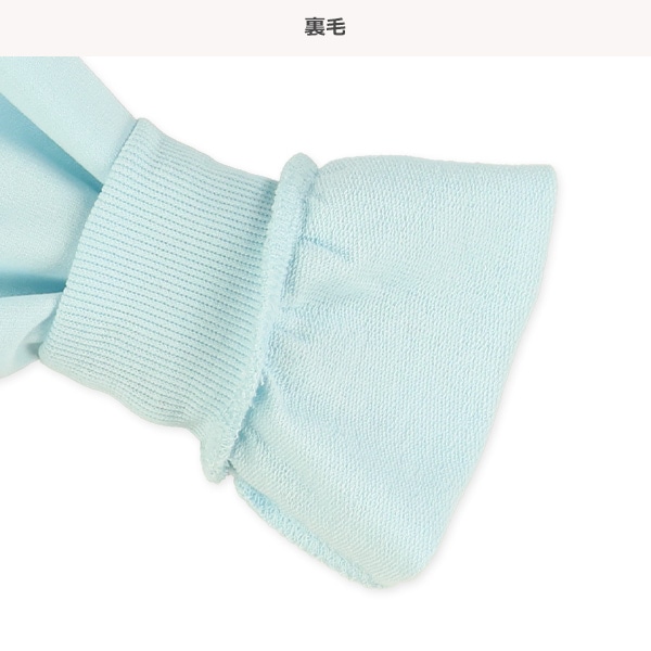 ミニ裏毛チュールリボン長袖Tシャツ